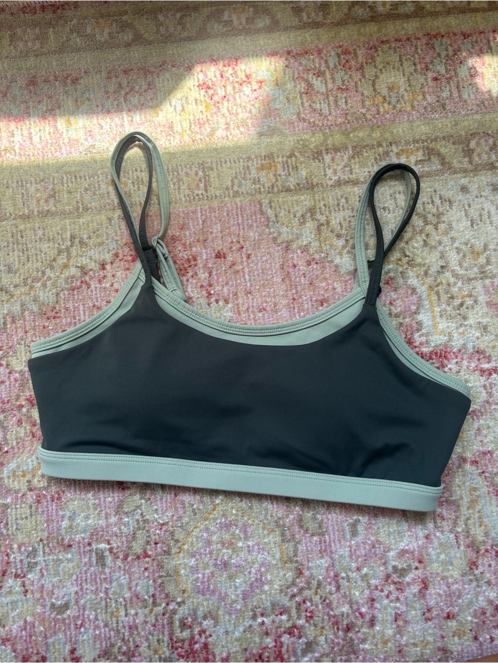 NWOT \\ double layer bra top